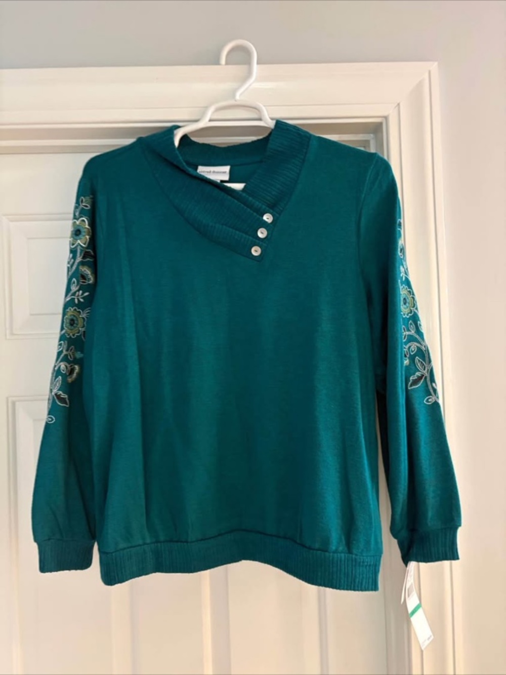 Alfred Dunner Embroidered Sweater